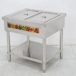 Bàn hâm nóng thức ăn có chân CA