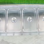 Bàn hâm nóng thức ăn có chân CC 