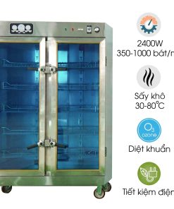 Tủ sấy bát công nghiệp 2 cánh