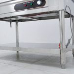Bàn hâm nóng thức ăn có chân CB