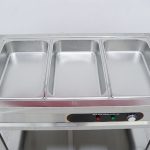 Bàn hâm nóng thức ăn có chân CB