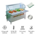 Tủ hâm nóng thức ăn kính cong KC-2100