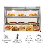 Tủ trưng bày gà rán HW-2×3
