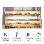 Tủ giữ nóng thực phẩm 2 tầng 1m5 HW-6P