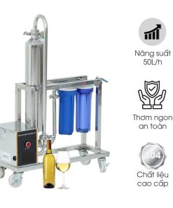 Máy lọc rượu khử độc tố 50l/h