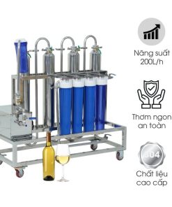 Máy lọc rượu khử độc tố 200l/h