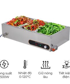 Bàn hâm nóng thức ăn mẫu D