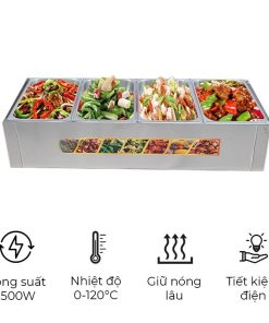 Bàn hâm nóng thức ăn mẫu E