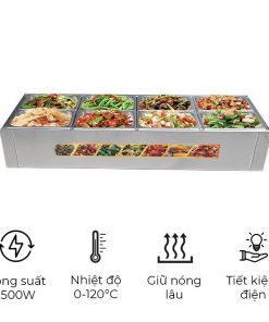 Bàn hâm nóng thức ăn mẫu F