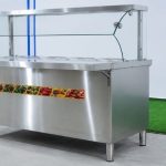 Tủ hâm nóng thức ăn kính cong KC-1800