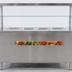 Tủ hâm nóng thức ăn kính cong KC-1800