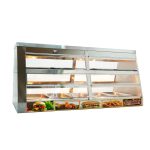 Tủ giữ nóng thực phẩm 2 tầng 1m8 HW-8P