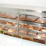 Tủ giữ nóng thực phẩm 2 tầng 1m8 HW-8P