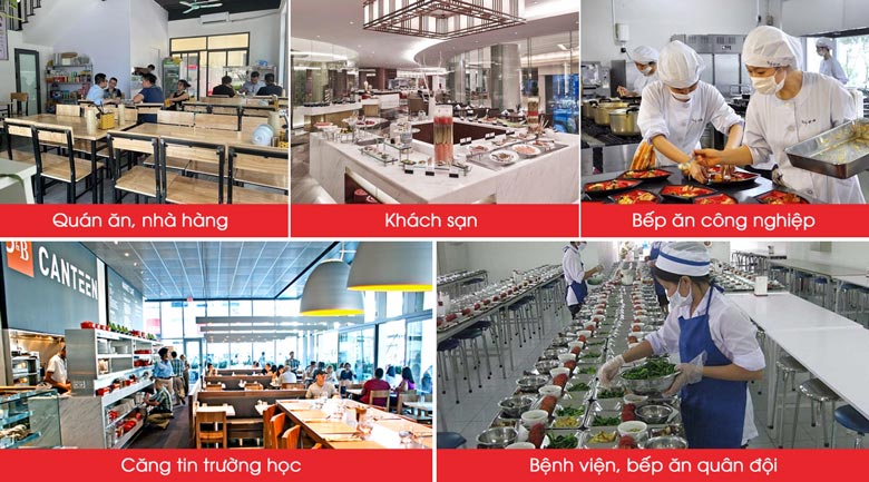 Thiết bị phù hợp với nhiều loại mô hình khác nhau
