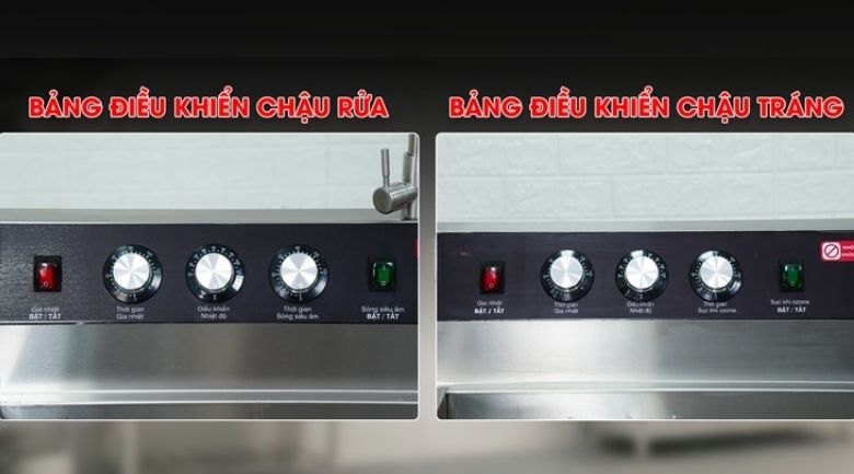 Sở hữu bảng điều khiển cơ hiện đại độc lập cho từng khoang