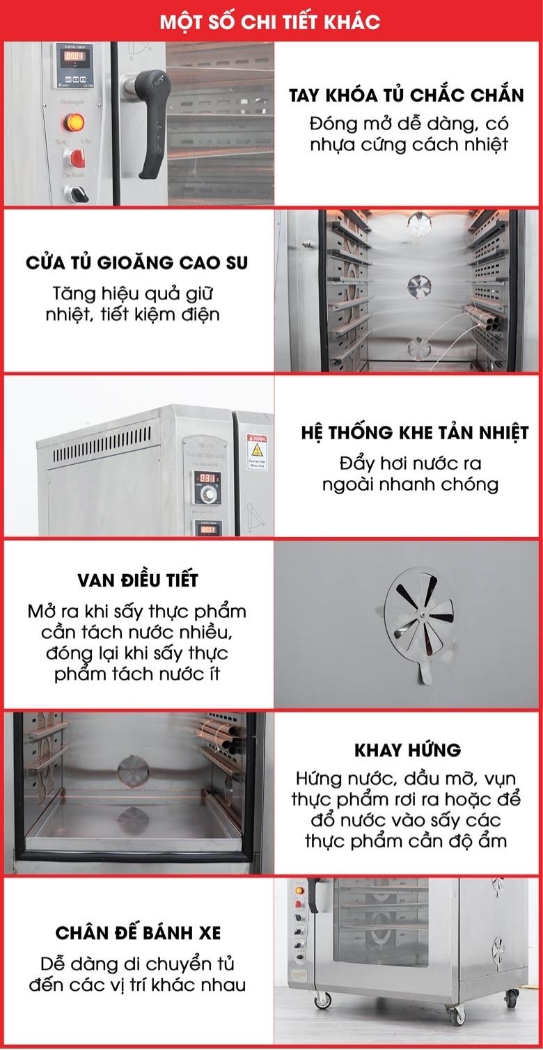 Nhiều chi tiết thiết kế tối ưu, hỗ trợ quá trình vận hành thuận tiện hơn