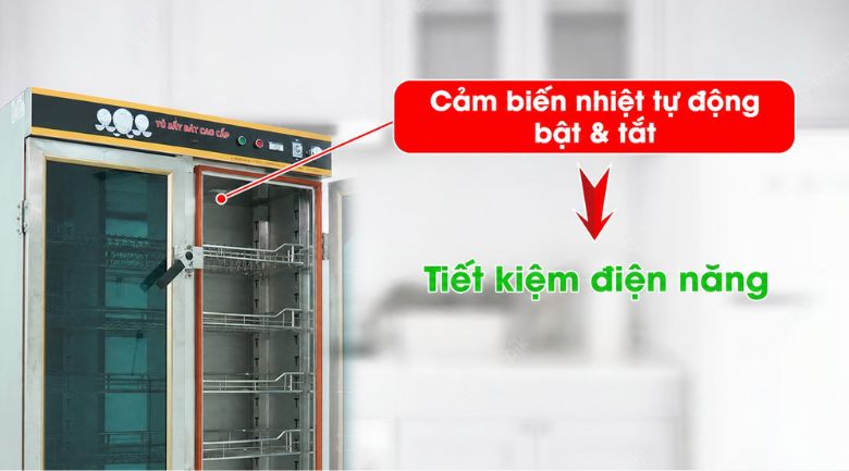 Hệ thống cảm biến nhiệt tự động giúp tối ưu chi phí điện năng