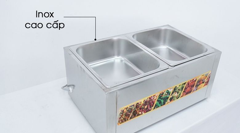 Chất liệu inox cao cấp, cứng cáp và bền bỉ