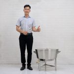 Chảo chiên dầu điện phi 50