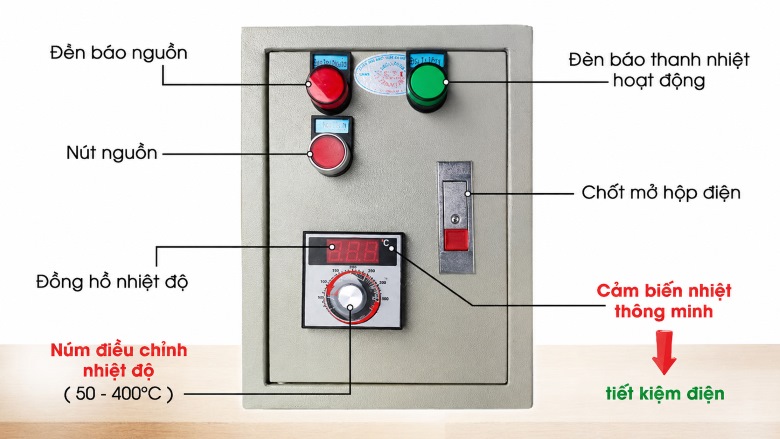 Vận hành đơn giản, tiết kiệm điện năng 