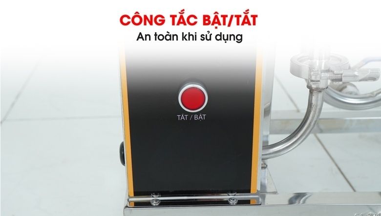 Công tắc thao tác tiện lợi, an toàn khi sử dụng