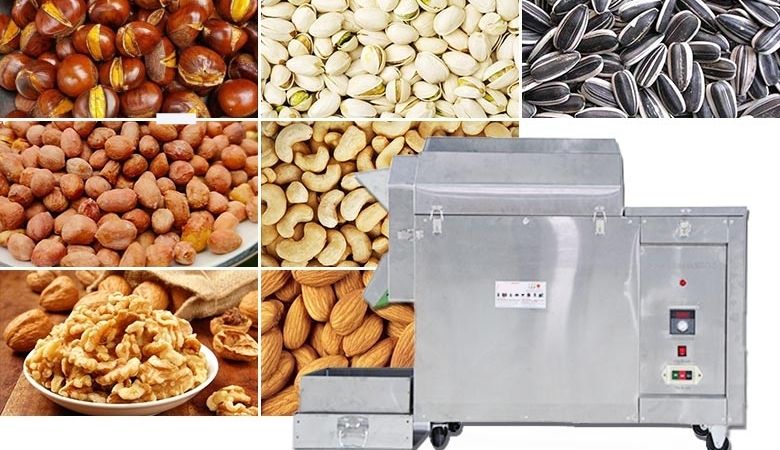 Máy rang hạt đa năng điện CY-25 lồn thép đa năng rang được nhiều loại hạt