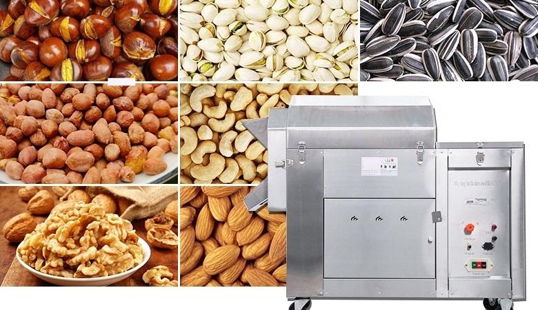Máy rang hạt đa năng gas CY-25 có nhiều lợi ích