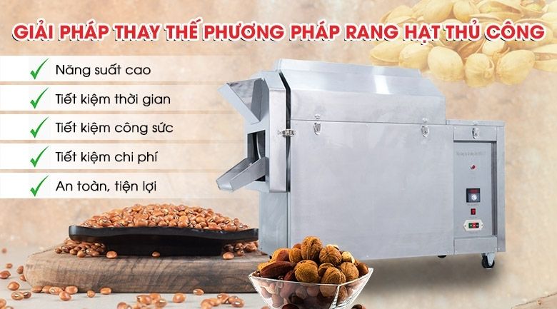 Lợi ích máy rang hạt đa năng điện CY-50