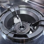 Máy rang cơm kèm 1 bếp xào cao cấp (Inox 304 & chảo thép)