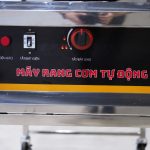 Máy rang cơm tự động cao cấp (Inox 304 & chảo thép)