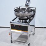 Máy rang cơm tự động cao cấp (Inox 304 & chảo thép)