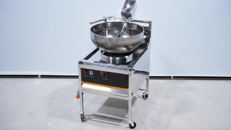Máy rang cơm tự động cao cấp (Inox 304 & chảo thép) - Image 3