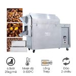 Máy rang hạt đa năng điện CY-50 lồng thép