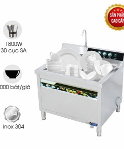 Máy rửa bát siêu âm cao cấp MRS-1000SS (chậu đơn)