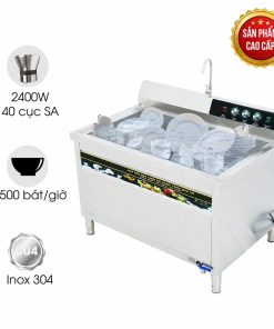 Máy rửa bát siêu âm cao cấp MRS-1200SS (chậu đơn)