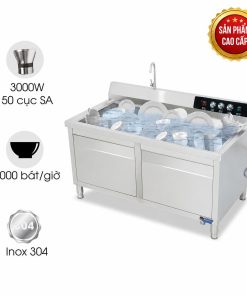 Máy rửa bát siêu âm cao cấp MRS-1500SS (chậu đơn)