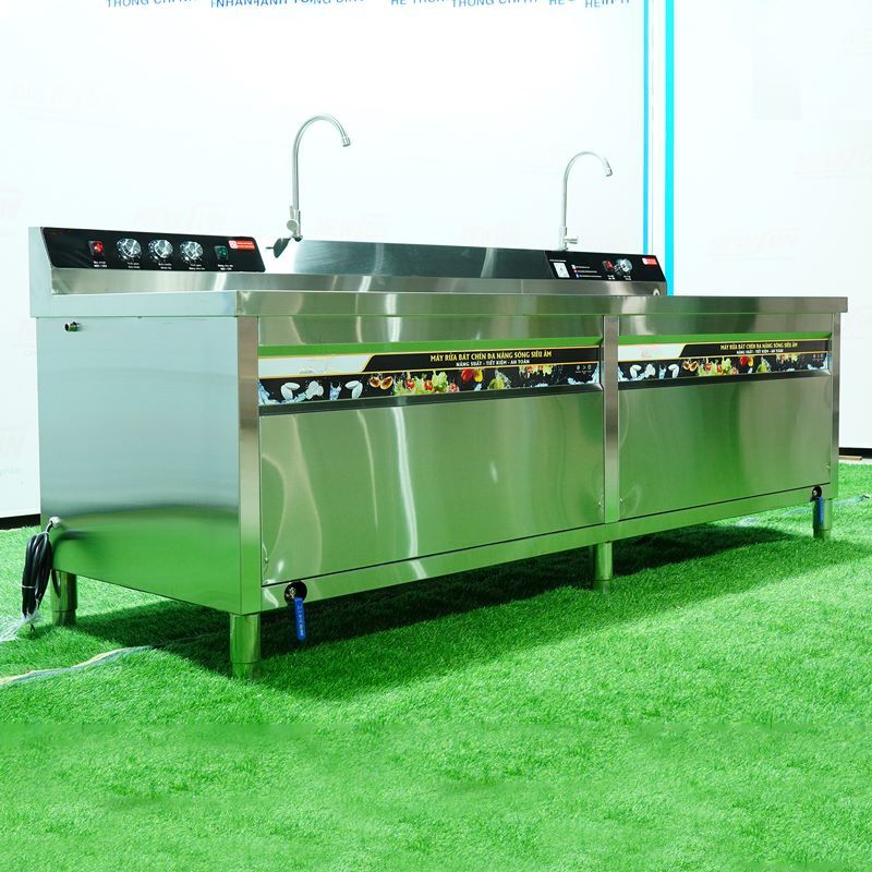 Máy rửa bát siêu âm cao cấp MRS-2400SS (chậu đôi) - Image 2