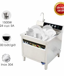 Máy rửa bát siêu âm cao cấp MRS-800SS (chậu đơn)