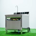 Máy rửa bát siêu âm cao cấp MRS-800SS (chậu đơn)