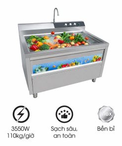 Máy rửa rau sục khí ozone công nghiệp NS-120