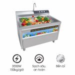 Máy rửa rau sục khí ozone công nghiệp NS-150