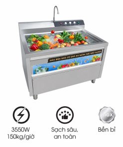 Máy rửa rau sục khí ozone công nghiệp NS-150