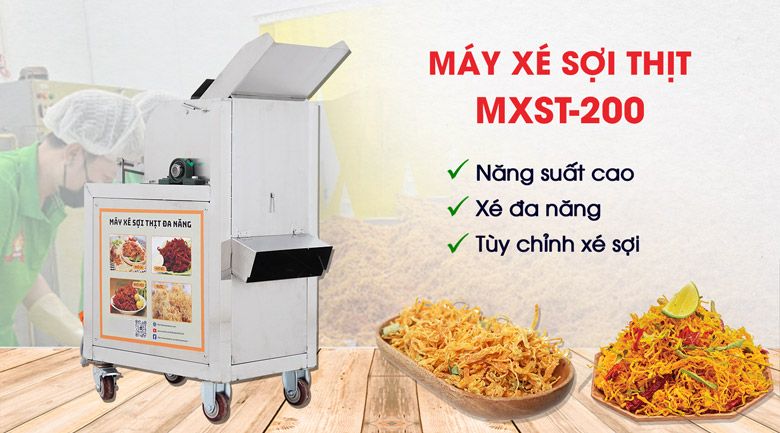 Máy xé sợi thịt MXST-200