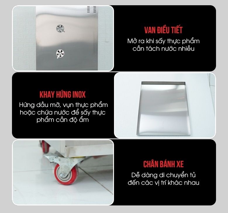 Một số chi tiết hỗ trợ giúp quá trình sử dụng thuận tiện hơn