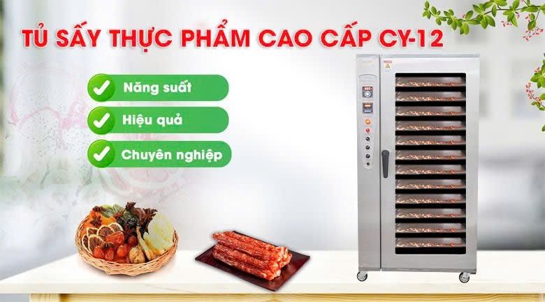 Tủ sấy thực phẩm cao cấp CY-12