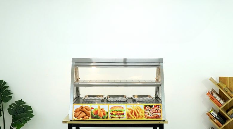 Sử dụng và vệ sinh tủ trưng bày gà rán HW-2×3