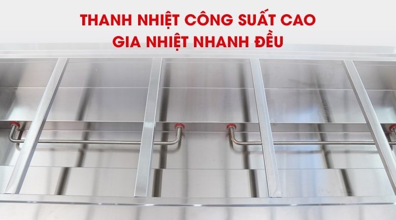 Thanh nhiệt công suất cao, hỗ trợ làm nóng thức ăn nhanh