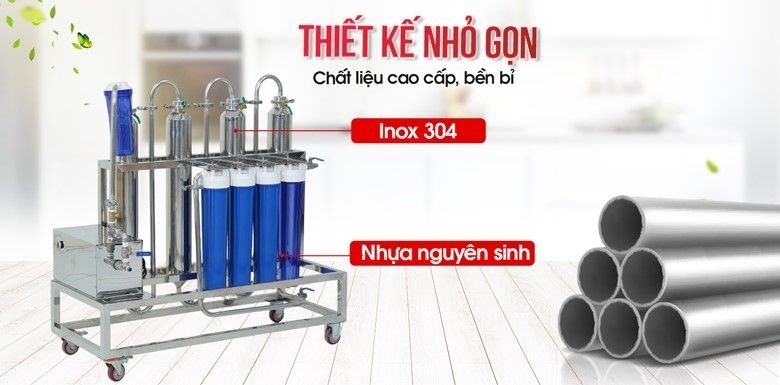 Thiết kế nhỏ gọn, chất liệu có độ bền cao