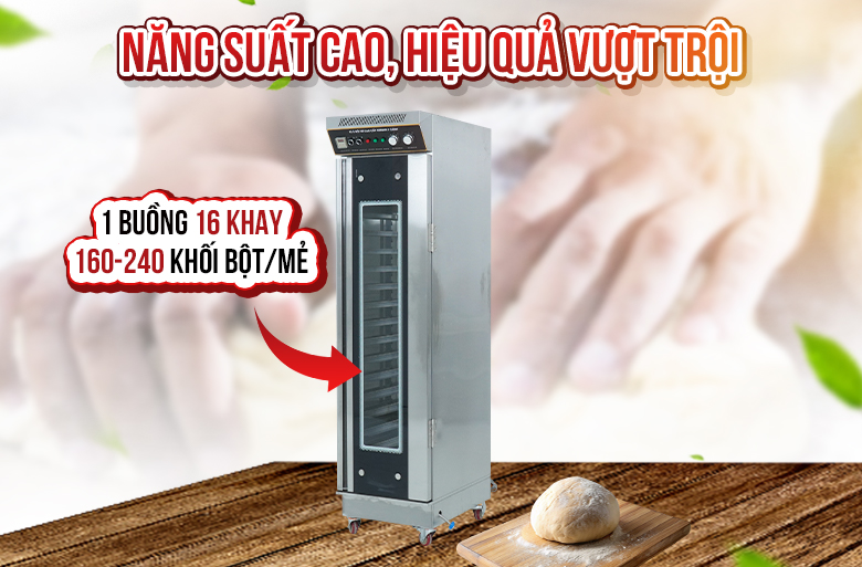 Tủ có năng suất cao, hiệu quả vượt trội